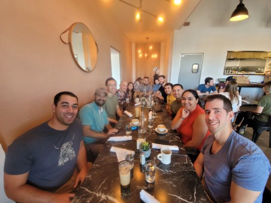 29th birthday breakfast with friends.