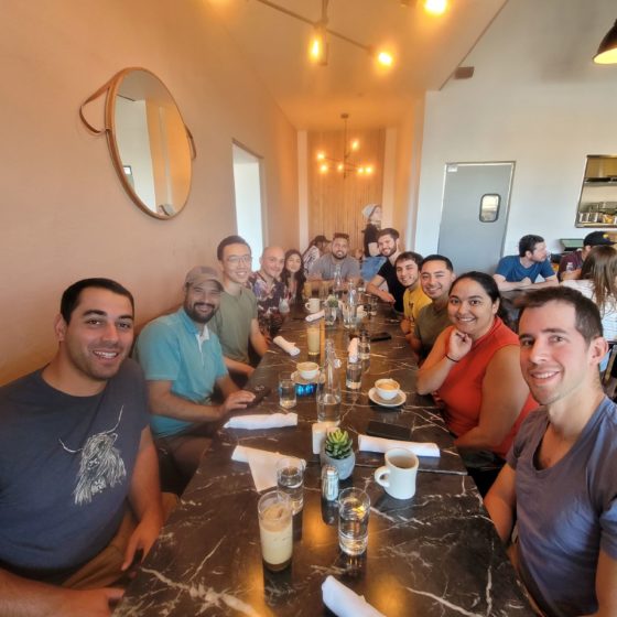 29th birthday breakfast with friends.