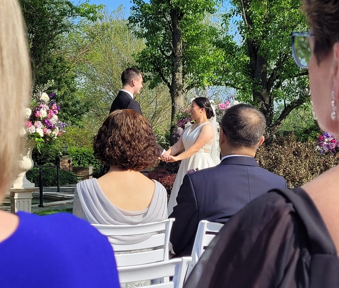 My friends getting married!