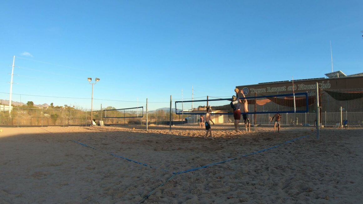 Tucson beach volleyball at Tucson Racquet Club