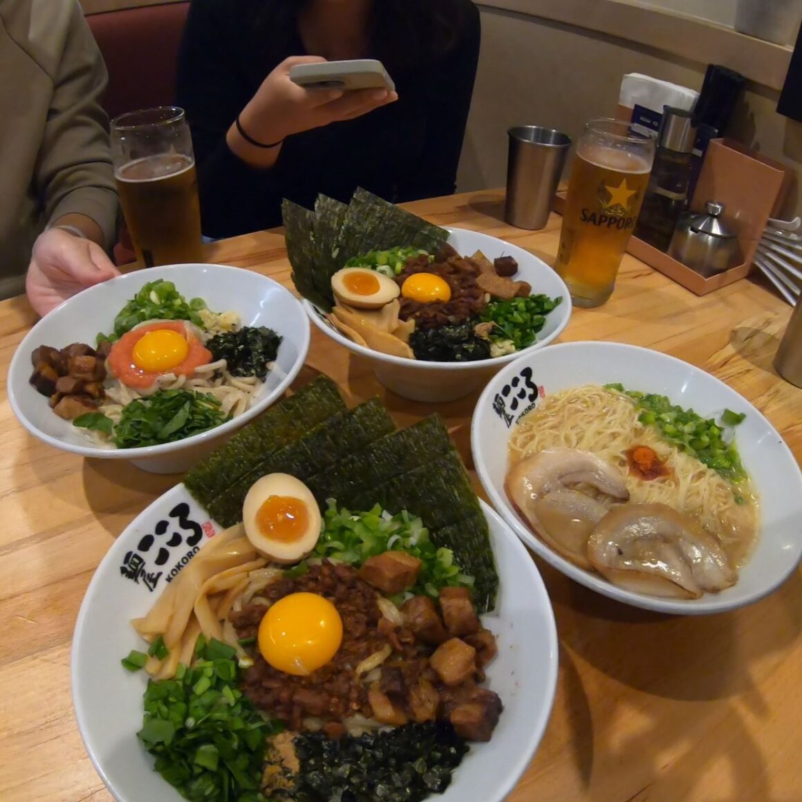 One day in Vancouver Itinerary - dinner at Kokoro Tokyo Mazesoba - Downtown