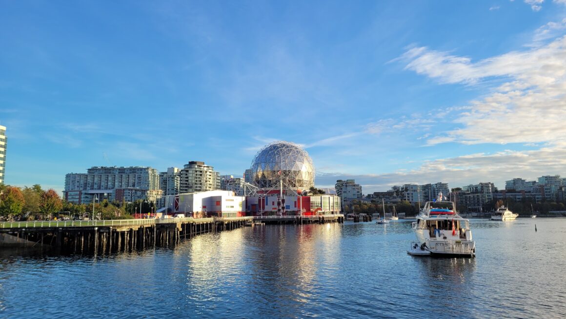 One day in Vancouver Itinerary - Science World dome