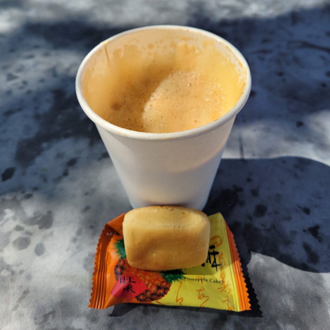 Chinese snacks: pineapple cakes