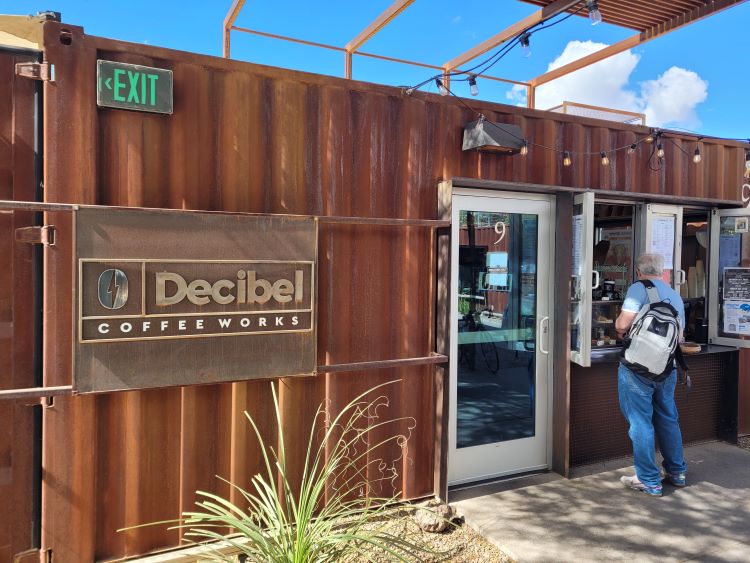 Decibel coffee works Tucson